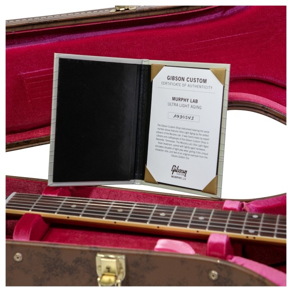 Gibson Custom 1959 ES-335 Reissue Ultra Light Aged, Vintage Natural - CoA