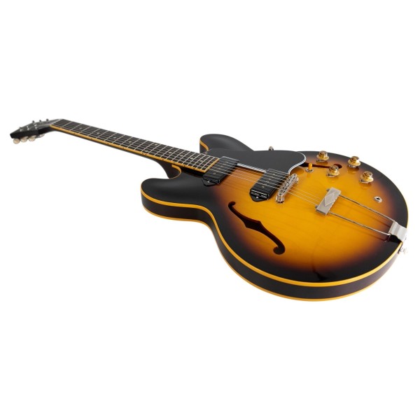 Gibson Custom Shop 1959 ES-330 Reissue, Vintage Burst - angled shot