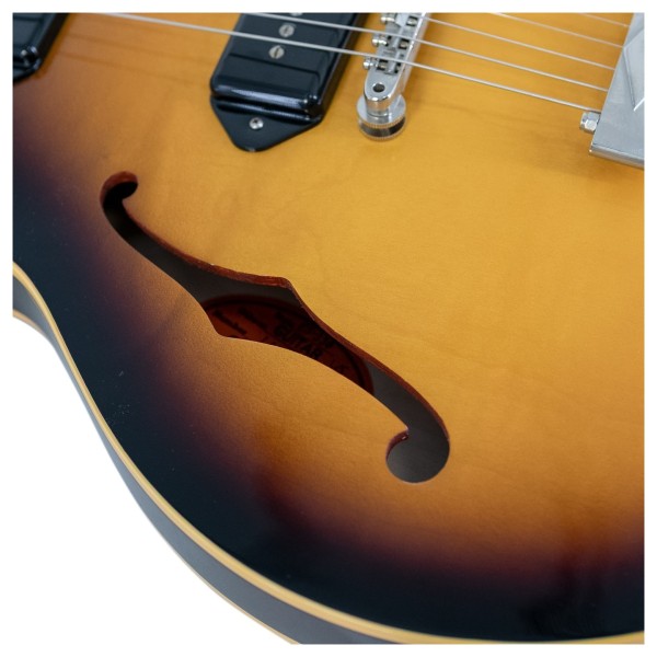 Gibson Custom Shop 1962 ES-330 Reissue, Vintage Burst #160157 - f-hole