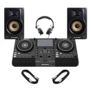 Numark Mixstream Pro+, M-Audio Forty Sixty Speakers and Sennheiser HD25 Headphone Bundle