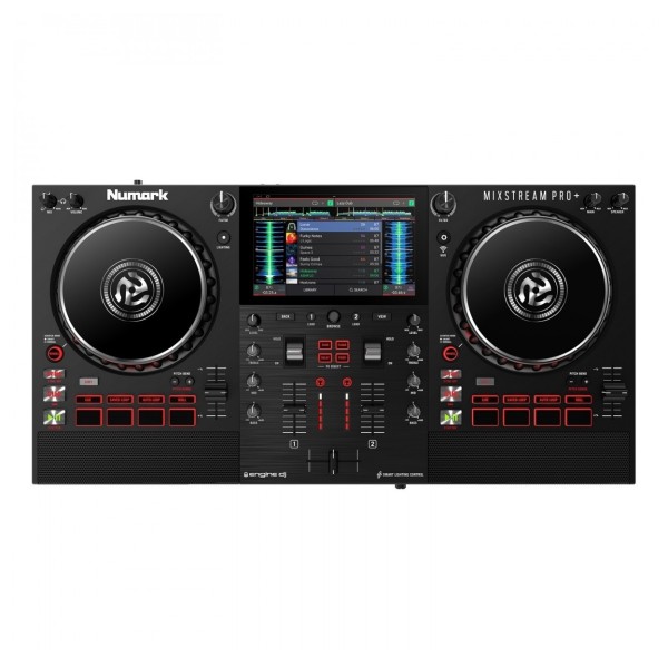 Numark Mixstream Pro+ Standalone Streaming DJ Controller - Top