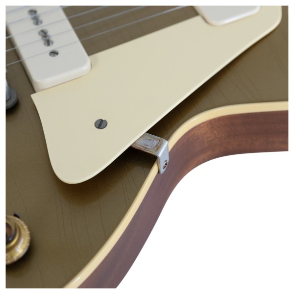 Gibson Custom 1956 Les Paul Goldtop Reissue Ultra Light Aged #65369 - scratchplate