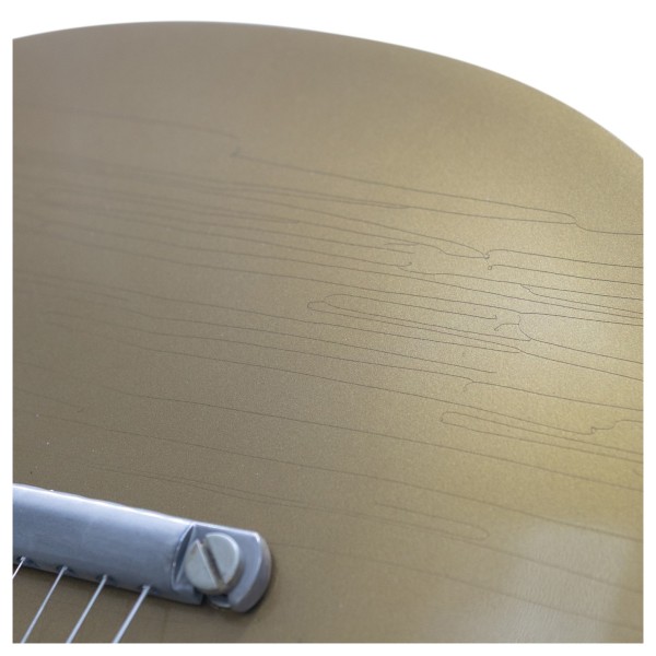 Gibson Custom 1956 Les Paul Goldtop Reissue Ultra Light Aged #65369 - finish checking by the bridge