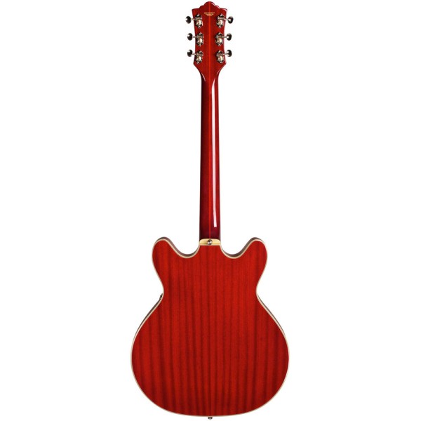 Guild Newark St Starfire V with Bigsby, Cherry Red