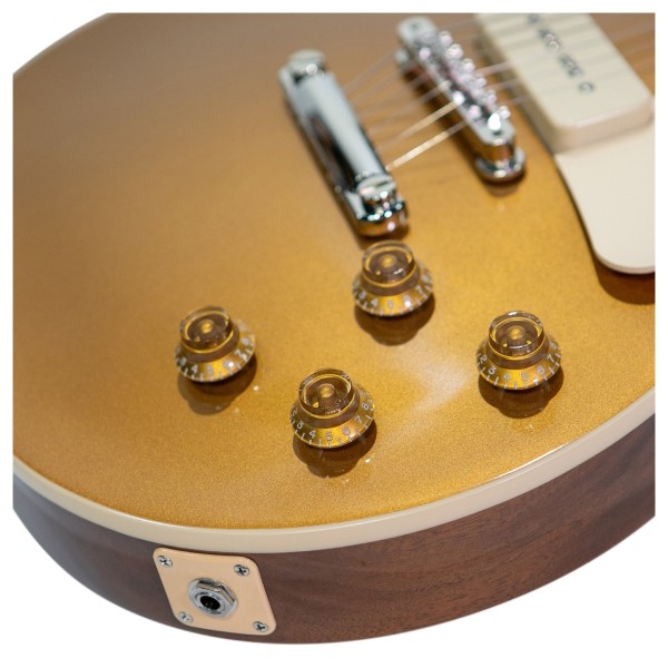 Gibson Les Paul Standard 50s P90, Gold Top #201660156 - controls