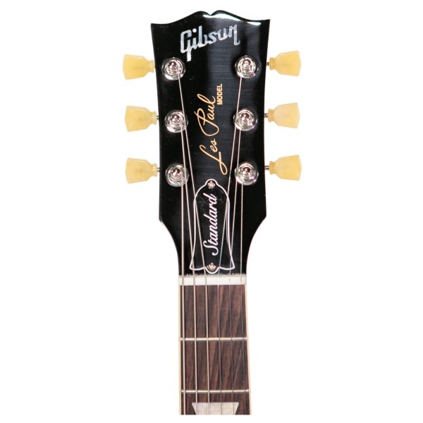 Gibson Les Paul Standard 50s P90, Gold Top #201660156 - headstock