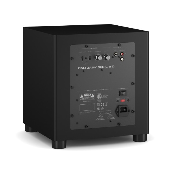 DALI Basik Subwoofer C-8 D, Solid Black - under example 