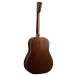 Martin DSS-16E Slope Shoulder, Black Smoke - back