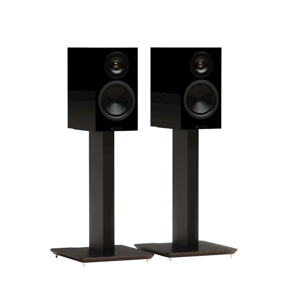 Blok Axis 500 Speaker Stands, Black - silver 50-  ecxam-ple 