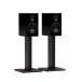 Blok Axis 500 Speaker Stands, Black - silver 50-  ecxam-ple 