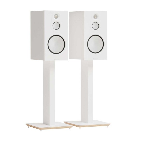 Blok Axis 600 Speaker Stands, White - silv er 100 exampel 