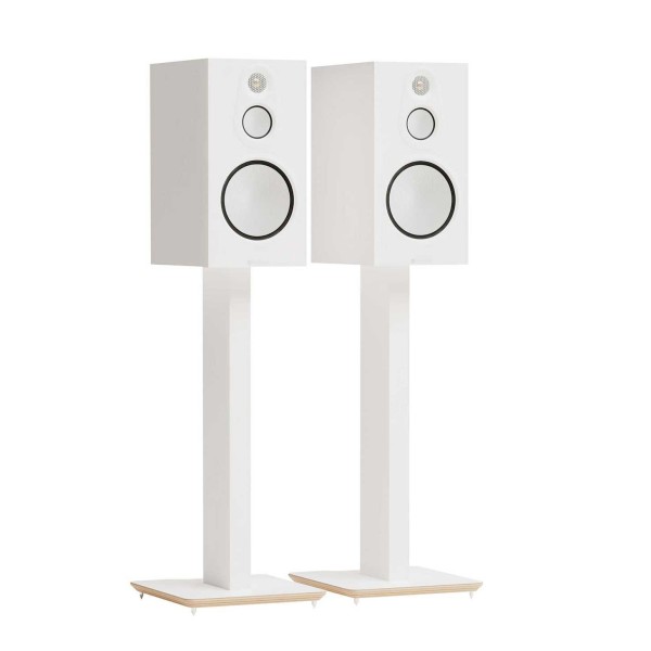 Blok Axis 700 Speaker Stands, White - silver 100 example 