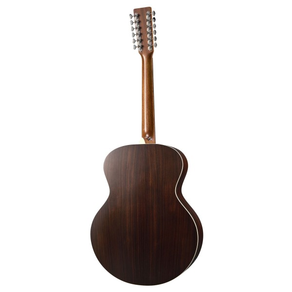 Martin Grand J-16E 12-String Lefthand, Vintage Tint - back