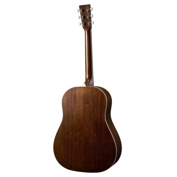 Martin DSS-16E Slope Shoulder Lefthand, Black Smoke - back
