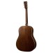 Martin DSS-16E Slope Shoulder Lefthand, Black Smoke - back