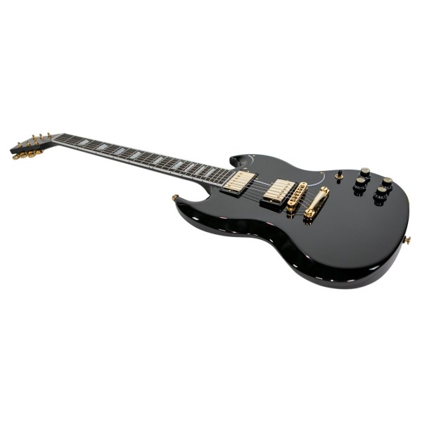 Gibson SG Modern Plain Top, Ebony #218950203 - angled shot