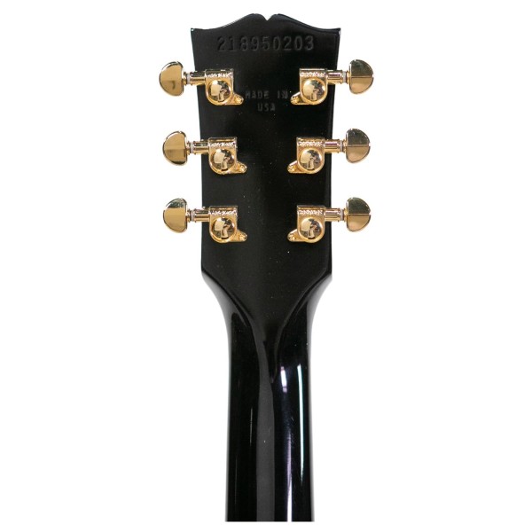 Gibson SG Modern Plain Top, Ebony #218950203 - back of headstock