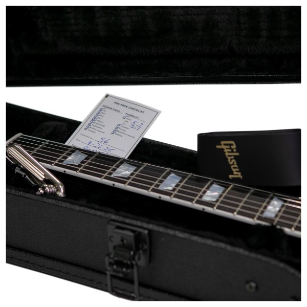 Gibson SG Modern Plain Top, Ebony #218950203 - case candy