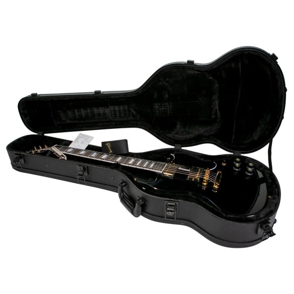 Gibson SG Modern Plain Top, Ebony #218950203 - guitar in case