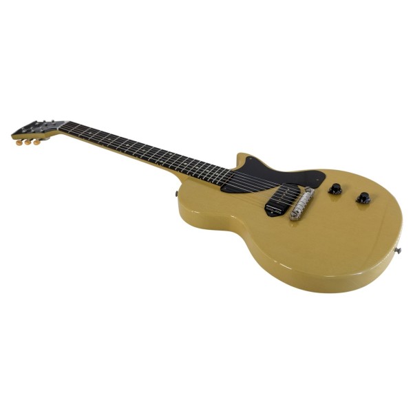 Gibson Custom 1957 Les Paul Junior Single Cut Reissue Ultra Light Aged, TV Yellow #751229 - angled shot