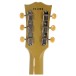 Gibson Custom 1957 Les Paul Junior Single Cut Reissue Ultra Light Aged, TV Yellow #751229 - back of headstock
