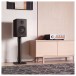 Quad Elegan 1 Standmount Speaker (Pair), Walnut - lfiestyle 4 