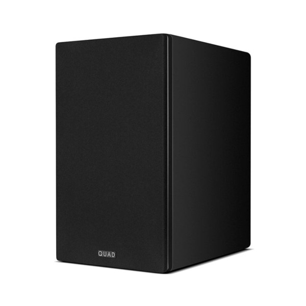 Quad Elegan 1 Standmount Speaker (Pair), Matte Black - grille 