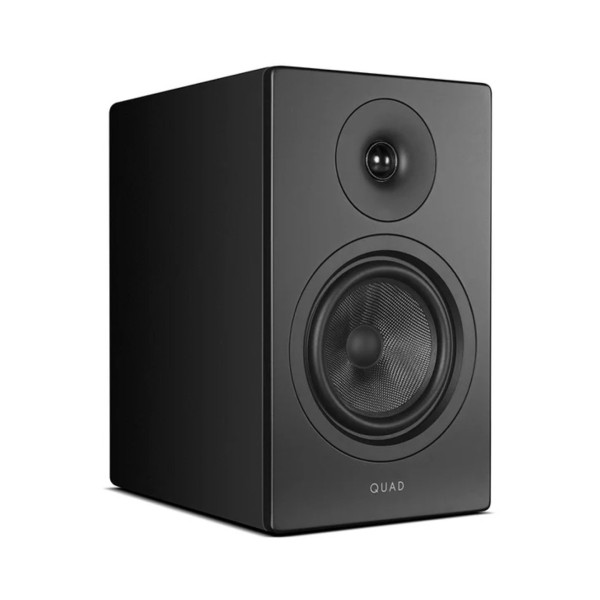 Quad Elegan 1 Standmount Speaker (Pair), Matte Black - right 