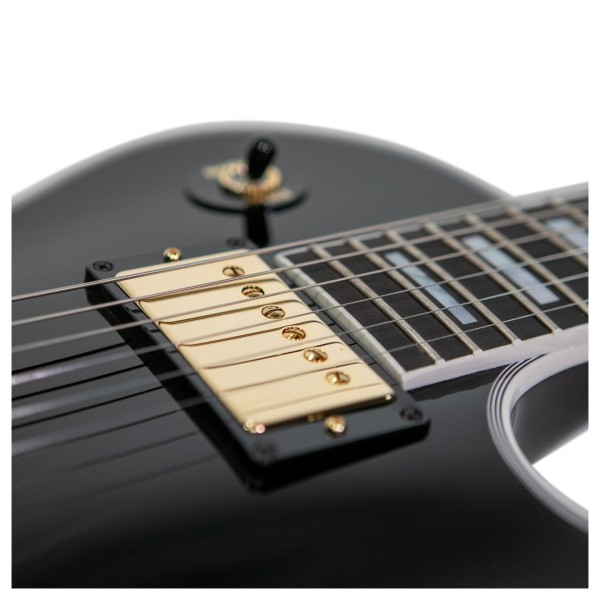 Gibson Custom Les Paul Axcess Custom Floyd Rose, Ebony #CS503478 - neck pickup