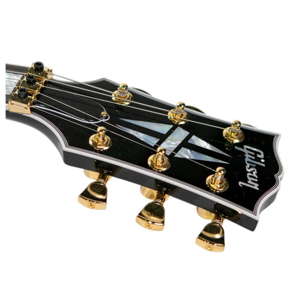 Gibson Custom Les Paul Axcess Custom Floyd Rose, Ebony #CS503478 - headstock
