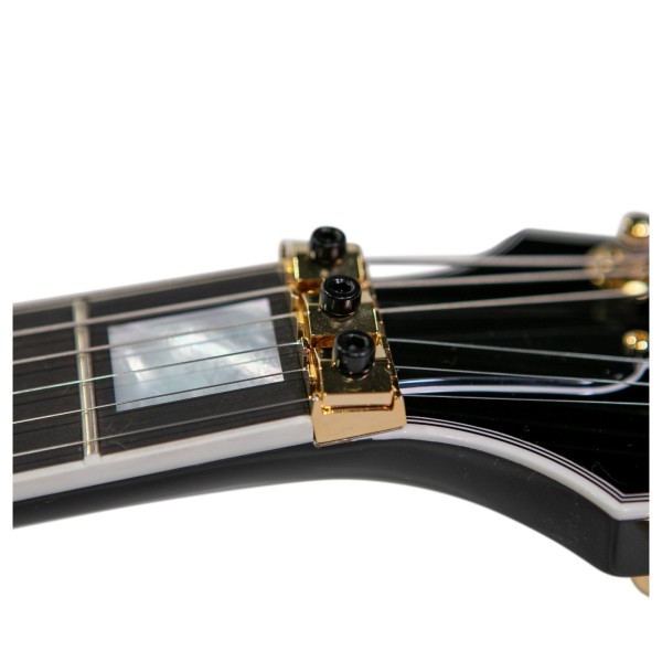 Gibson Custom Les Paul Axcess Custom Floyd Rose, Ebony #CS503478 - locking nut