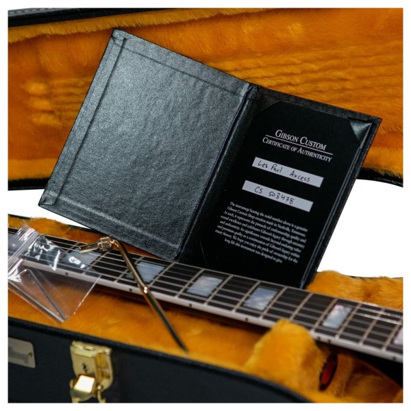 Gibson Custom Les Paul Axcess Custom Floyd Rose, Ebony #CS503478 - CoA