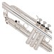 Yamaha YTR2330S Student Trumpet Beginners Pack, Silver Plated 6