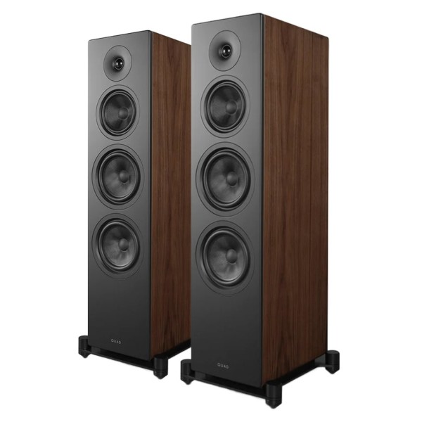 Quad Elegan 2 Floorstanding Speaker (Pair), Walnut - main 