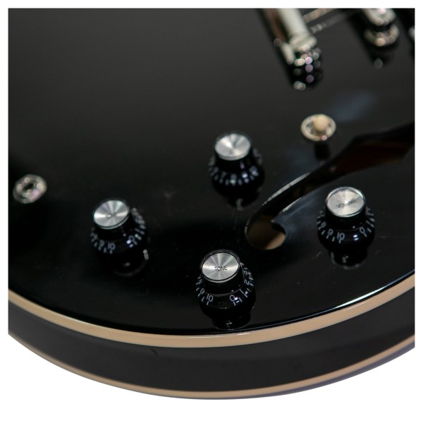 Gibson ES-335, Vintage Ebony #200960050 - controls