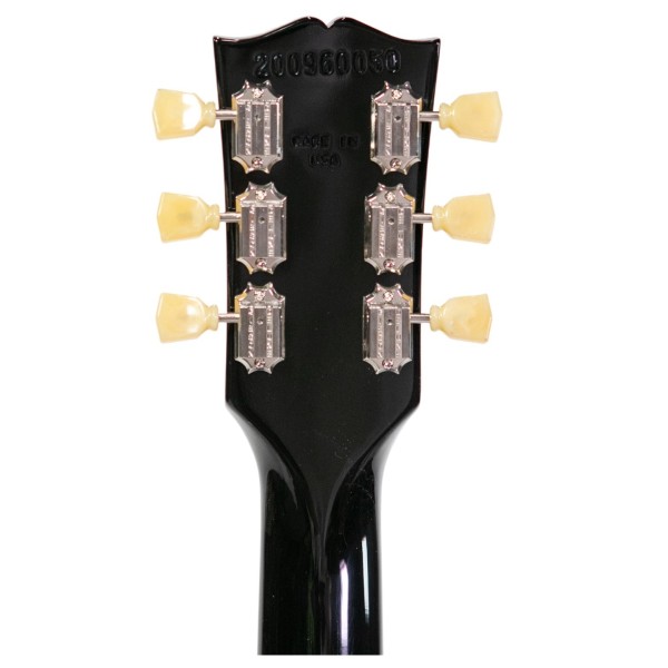 Gibson ES-335, Vintage Ebony #200960050 - back of headstock