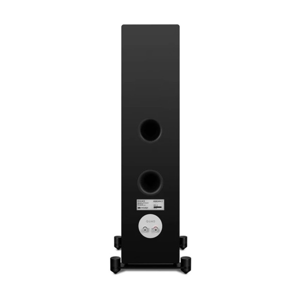 Quad Elegan 2 Floorstanding Speaker (Pair), black rear 