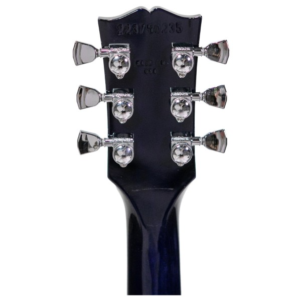 Gibson Les Paul Modern Figured, Cobalt Burst #223750235 - back of headstock