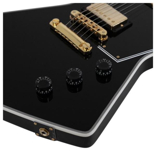 Gibson Custom Explorer, Custom Gloss Ebony #CS500730 - controls