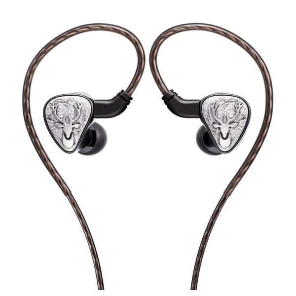 FiiO FH3 Lumi Triple Driver Earphones, Silver - Main