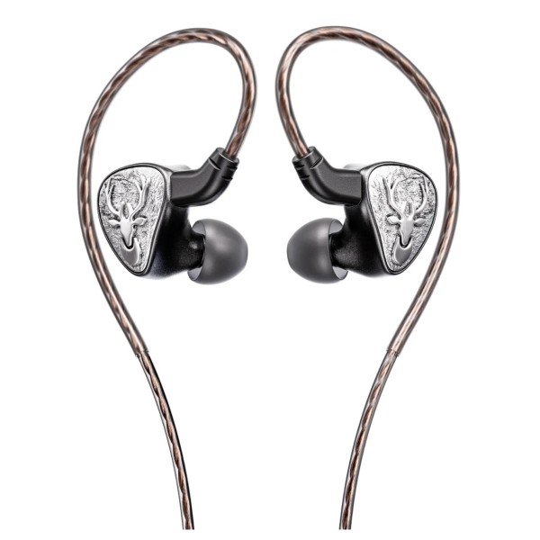 FiiO FH3 Lumi In-Ear Monitors, Silver - Main 2