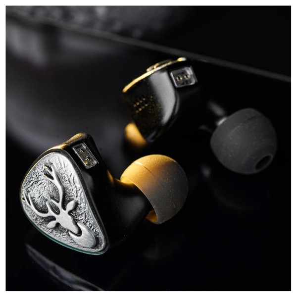 FiiO FH3 Lumi Triple Driver Earphones, Silver - Lifestyle