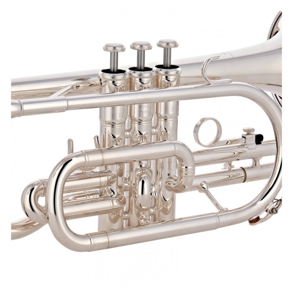 Yamaha YCR2330SIII Student Cornet Beginners Pack, Silver Plated 5