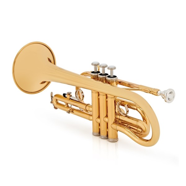 Yamaha YCR2330III Student Cornet Beginners Pack, Gold Lacquer 3