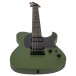 Spira Guitars T-407 MGR, Matte Green - lower bout