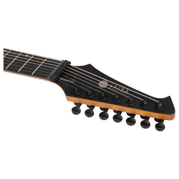 Spira Guitars T-407 MGR, Matte Green - headstock