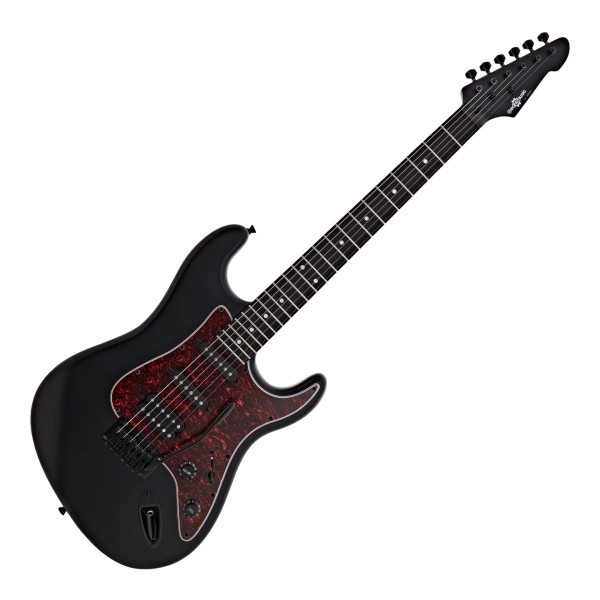 LA Electric Guitar by Gear4music, Black Special Edition