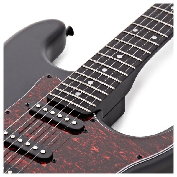 LA Electric Guitar by Gear4music, Black Special Edition