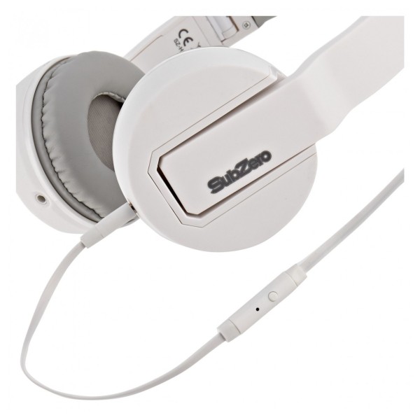 SubZero SZ-H100 Stereo Headphones, White, Pack of 5