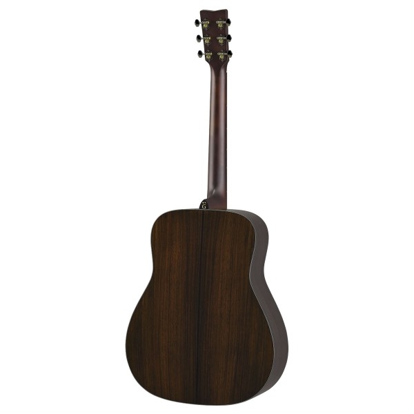 Yamaha FG7 R Acoustic Guitar, Natural - back